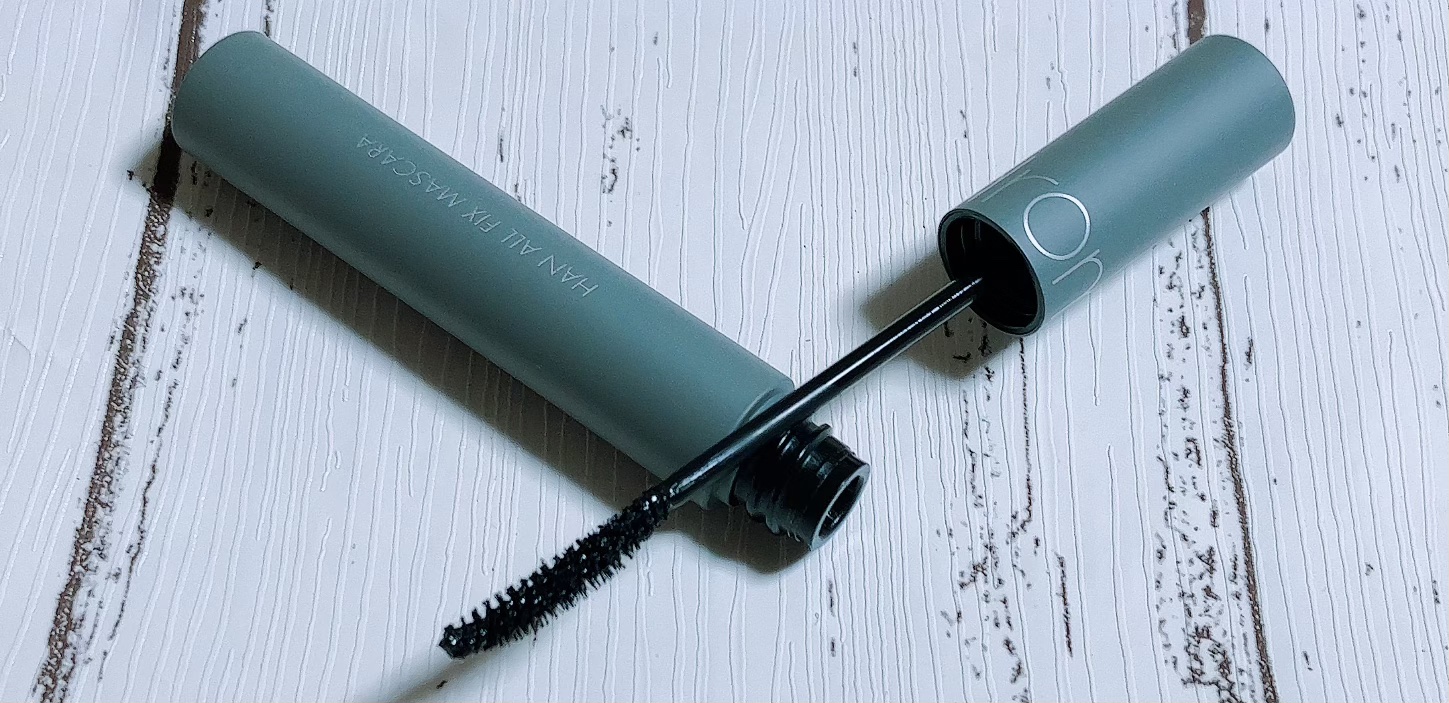 ハンオールフィックスマスカラ L01 ロングブラック(LONG BLACK)/rom&nd/マスカラを使ったクチコミ（2枚目）