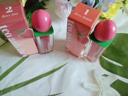 teo and the Milky Dotom Tint/タオアンダー/リップグロスを使ったクチコミ(7枚目)