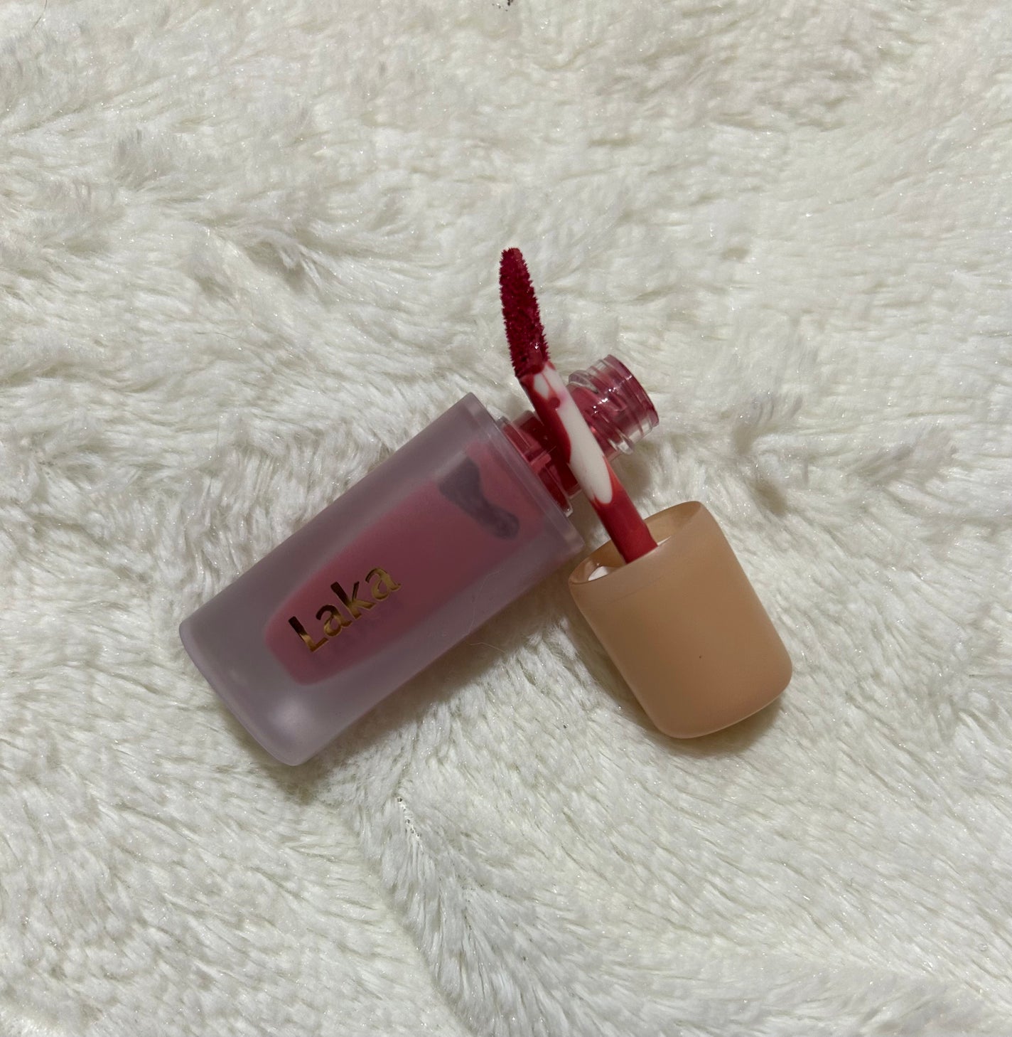 フルーティーグラムティント/Laka/リップティントを使ったクチコミ(2枚目)