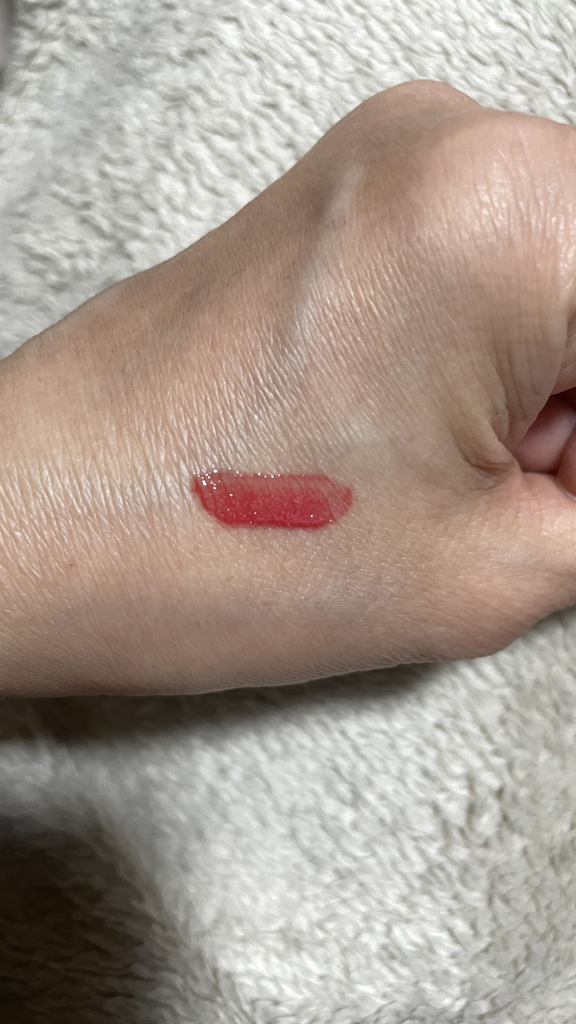 アンドバイロムアンド　グラッシーボムティント/&nd by rom&nd/リップティントを使ったクチコミ（3枚目）