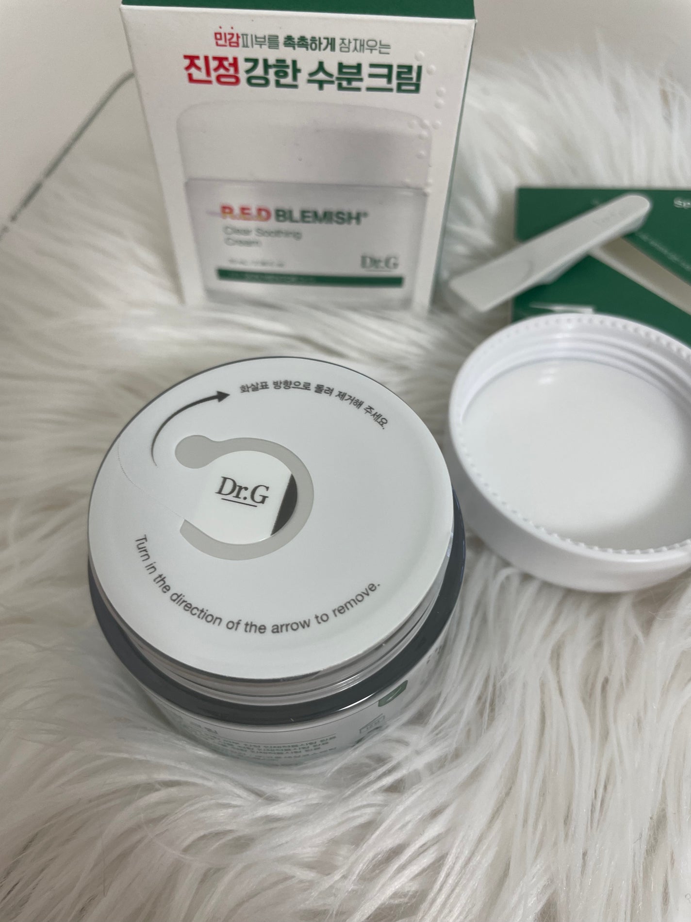 レッドブレミッシュ クリアスージングクリーム/Dr.G/フェイスクリームを使ったクチコミ(5枚目)