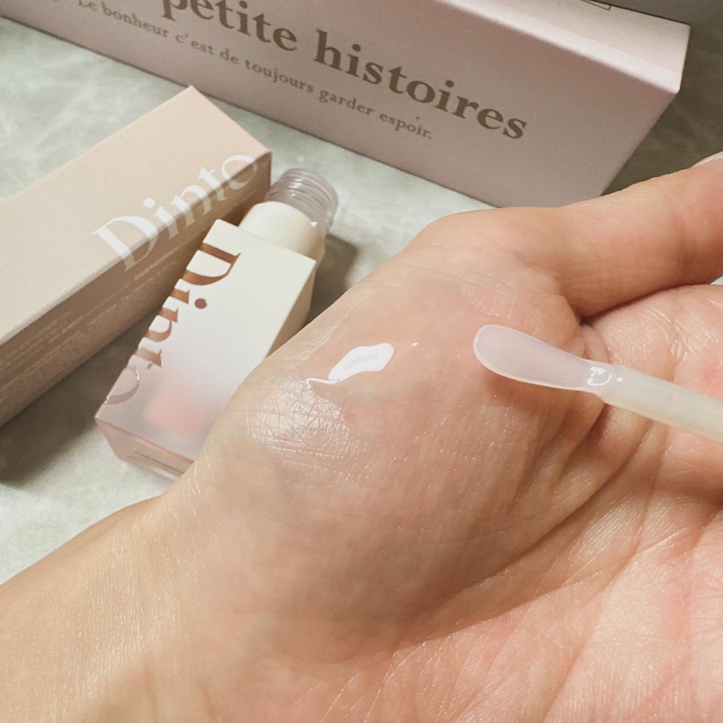 リペアリングリップエッセンスマスク100/Dinto/リップ美容液を使ったクチコミ(3枚目)