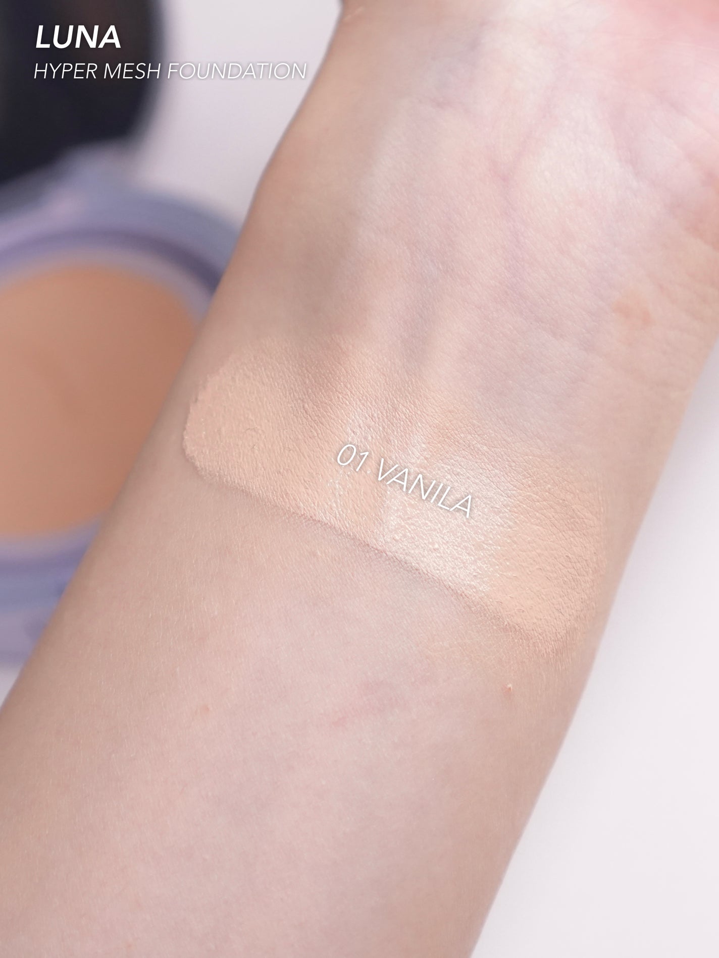 ハイパーメッシュファンデーション/LUNA/クッションファンデーションを使ったクチコミ(5枚目)