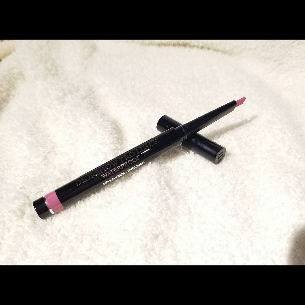 ディオールショウ プロ ライナー ウォータープルーフ/Dior/ペンシルアイライナーを使ったクチコミ（1枚目）