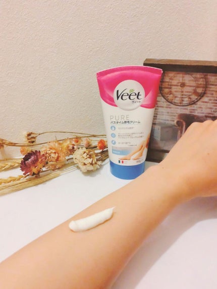 ヴィート ピュアバスタイム除毛クリーム 敏感肌用/Veet/除毛クリームを使ったクチコミ(3枚目)
