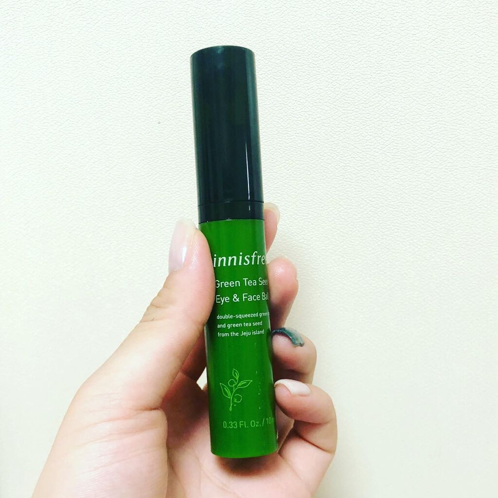 グリーンティーシード アイ&フェイスボール/innisfree/美容液を使ったクチコミ(1枚目)