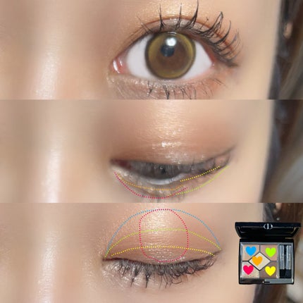 ディオールショウ サンク クルール/Dior/アイシャドウを使ったクチコミ(2枚目)