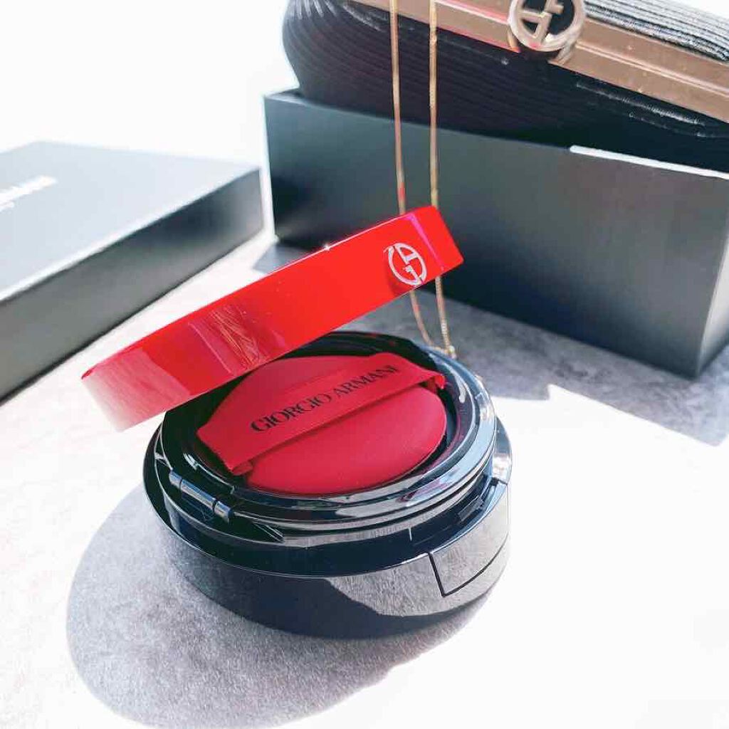 マイ アルマーニ トゥ ゴー クッション/ジョルジオ アルマーニ ビューティ/クッションファンデーションを使ったクチコミ(1枚目)