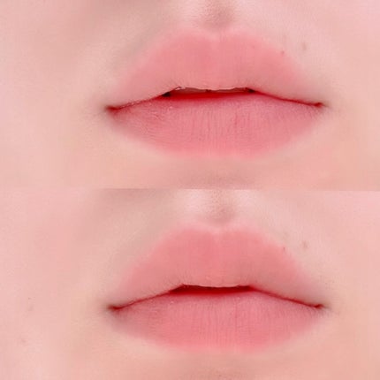 ふかみどり(24時間以内フォロバ100) on LIPS 「【🍑フワッと軽い質感のリップベース🍑】〈#PR〉HeartPe..」(5枚目)