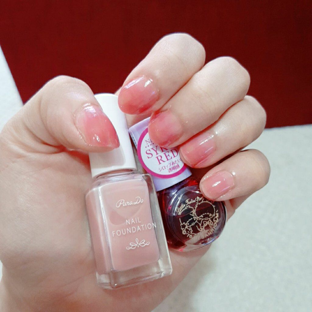 ネイルファンデーション/パラドゥ/マニキュアを使ったクチコミ(6枚目)