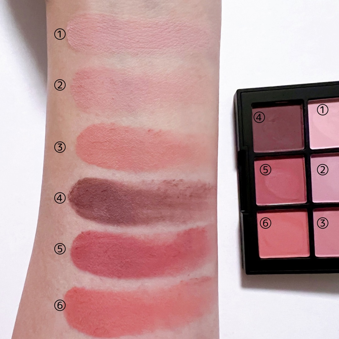 ブラーフィニシュシャドウパレット/Dinto/アイシャドウパレットを使ったクチコミ（3枚目）