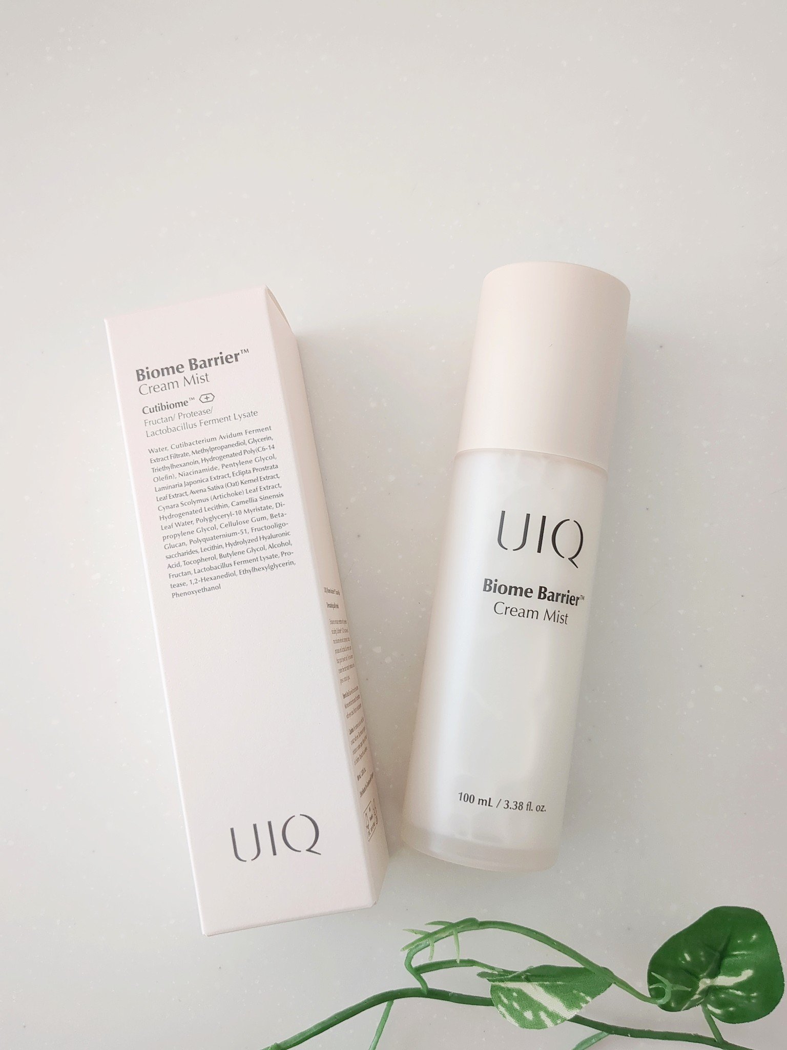 バイオームバリア クリームミスト/UIQ/ミスト状化粧水を使ったクチコミ（2枚目）