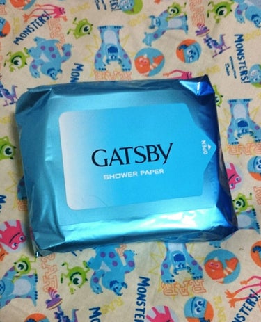 以前使っていたGATSBYが無くなったので
この夏に買っていた物を初めて使ってみました！！！！


GATSBY
シャワーペーパー クリアシャボン
厚手の大型ペーパー（25×20cm）
24枚入

1枚