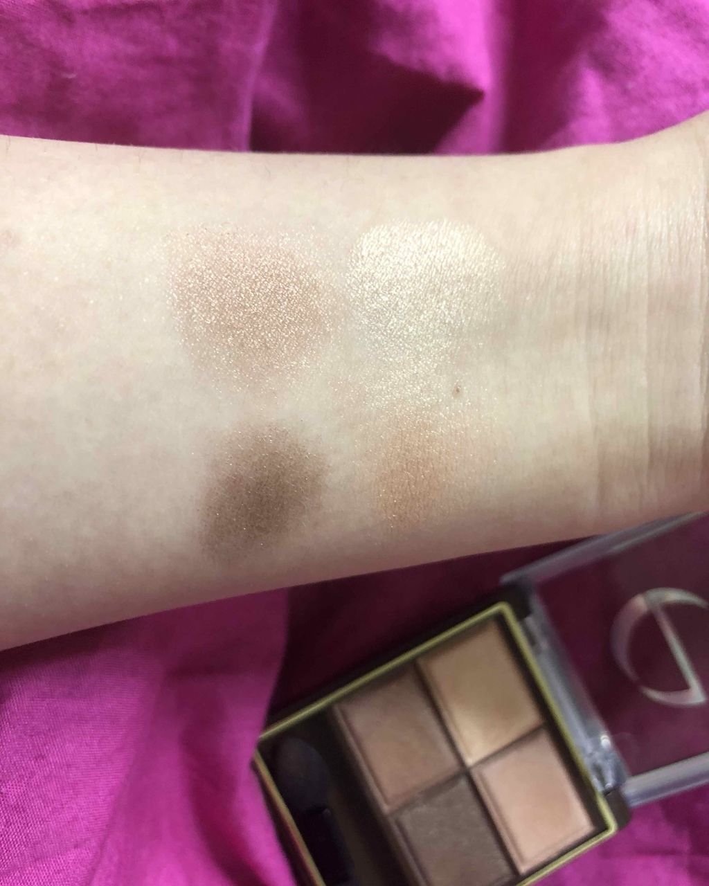 スキニーリッチシャドウ/excel/アイシャドウパレットを使ったクチコミ(2枚目)