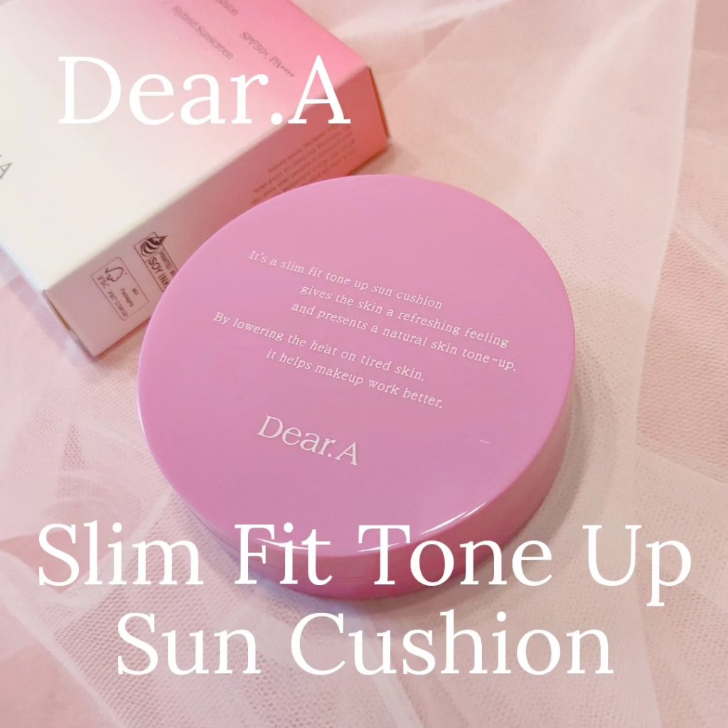 スリムフィットトーンアップサンクッション/Dear.A/日焼け止めローションを使ったクチコミ（1枚目）