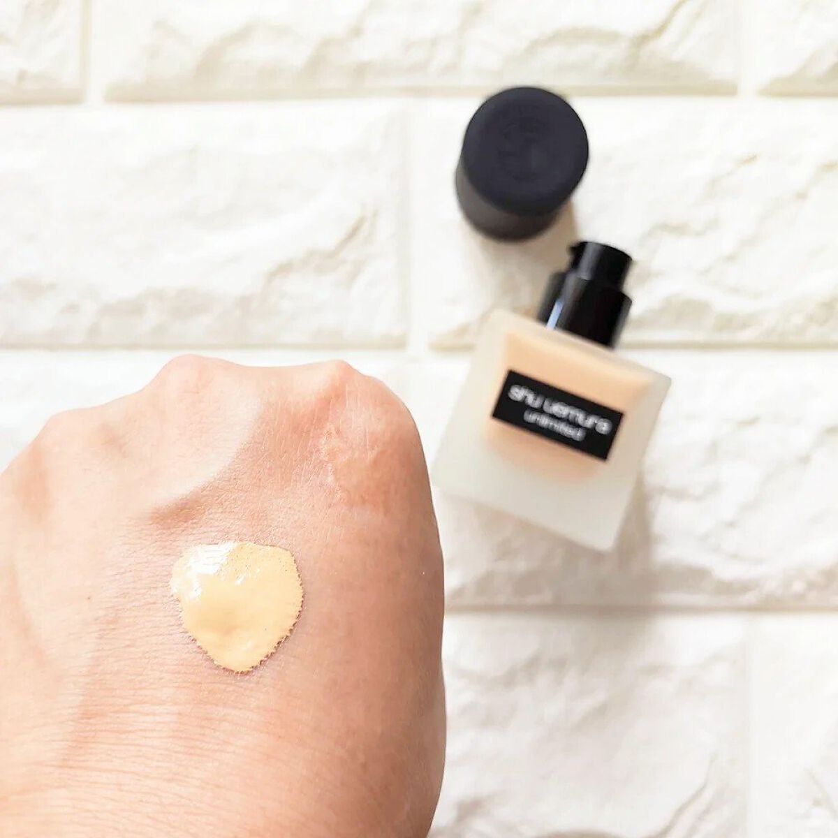 (旧)アンリミテッド ラスティング フルイド/shu uemura/リキッドファンデーションを使ったクチコミ(2枚目)