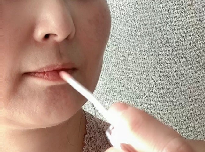 キューミ―ボムショットリッププランパー/AGARISM/リッププランパーを使ったクチコミ(4枚目)