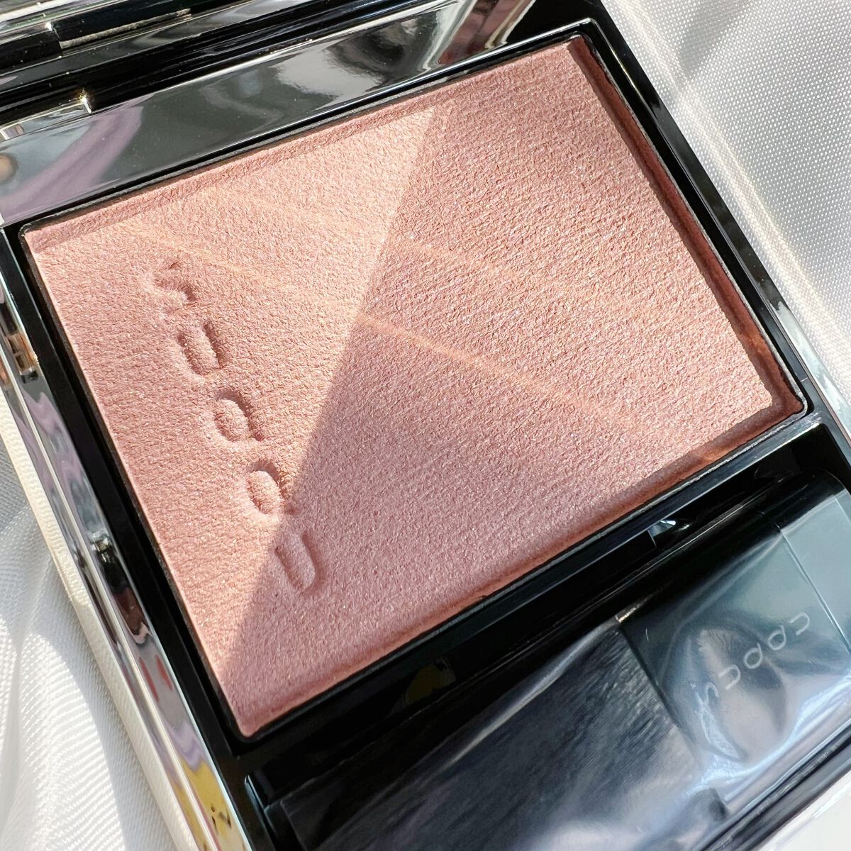 メルティング パウダー ブラッシュ/SUQQU/パウダーチークを使ったクチコミ(4枚目)