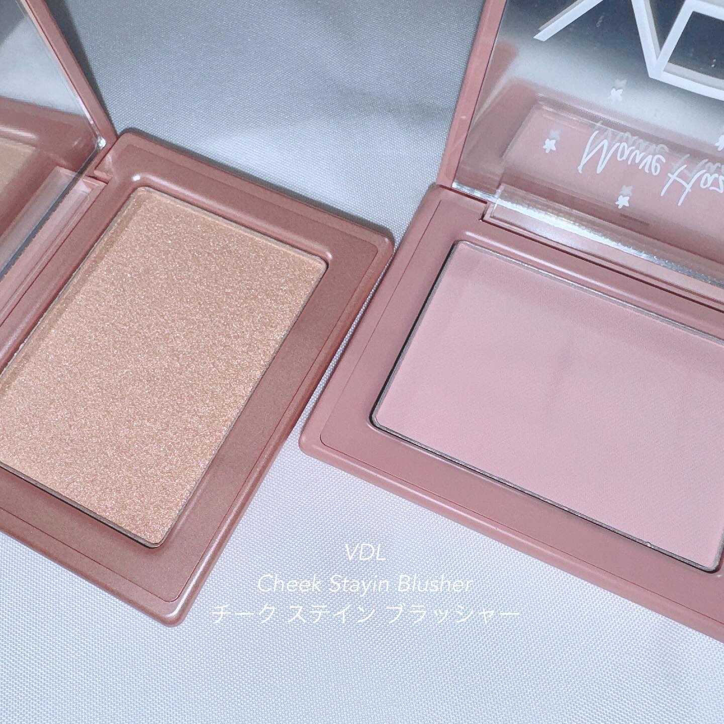 チークステイン ブラッシャー/VDL/パウダーチークを使ったクチコミ（2枚目）