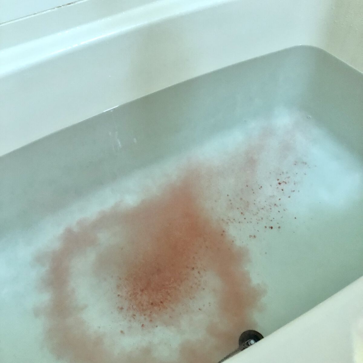 汗かきエステ気分 夜桜の香り/マックス/無機塩系入浴剤を使ったクチコミ（3枚目）