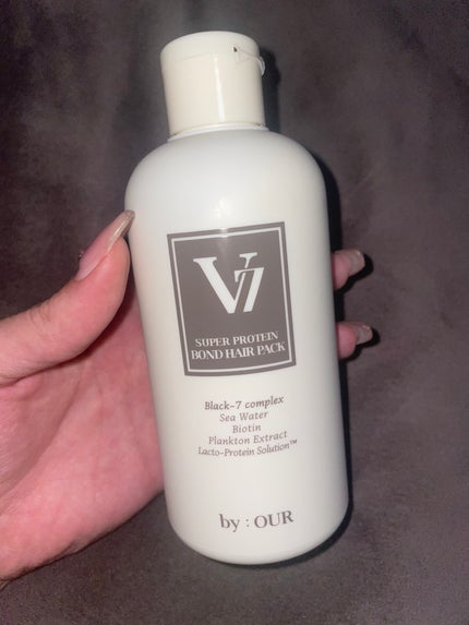 V7 スーパープロテイン ボンドヘアパック/by : OUR/ヘアマスク・ヘアパックを使ったクチコミ(1枚目)