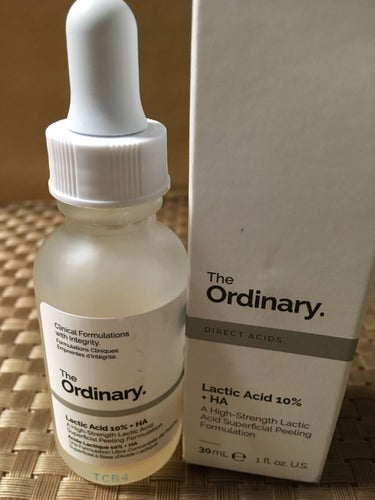 Lactic Acid 10% + HA/The Ordinary/ピーリングを使ったクチコミ（1枚目）