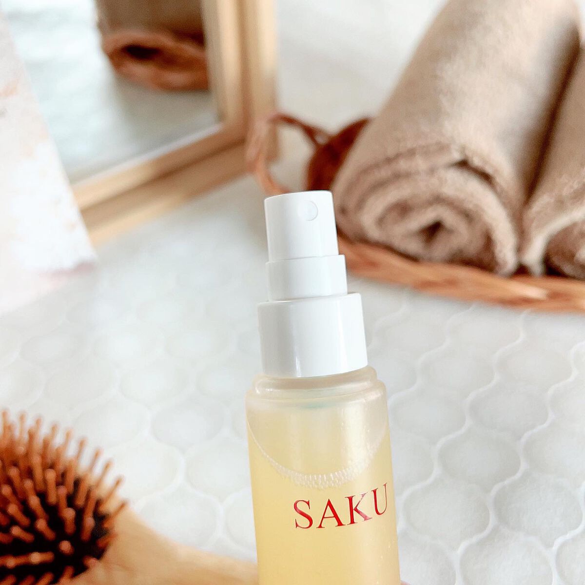 SAKU ヘアオイルミスト/SAKU/ヘアミストを使ったクチコミ(5枚目)