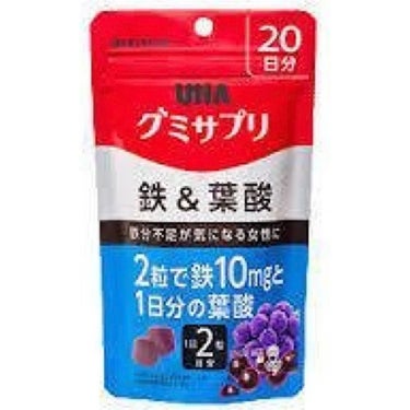 グミサプリ 鉄&葉酸/UHA味覚糖/健康サプリメントを使ったクチコミ（1枚目）