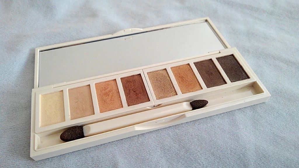 グラマラスヌード アイパレット (クリスマスコフレ 2017)/Visée/メイクアップキットを使ったクチコミ(2枚目)