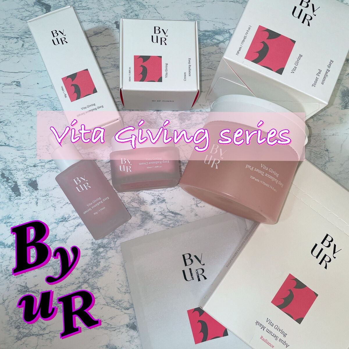 ビタルーセント アクアセラムマスク 27ml×4枚セット/ByUR/シートマスク・パックを使ったクチコミ（1枚目）