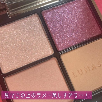 アイカラーレーション/LUNASOL/アイシャドウパレットを使ったクチコミ(3枚目)