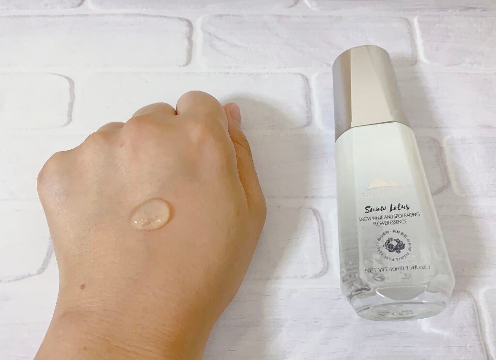 スノーロータス スノーホワイトエッセンス/DR PLANT/美容液を使ったクチコミ(4枚目)