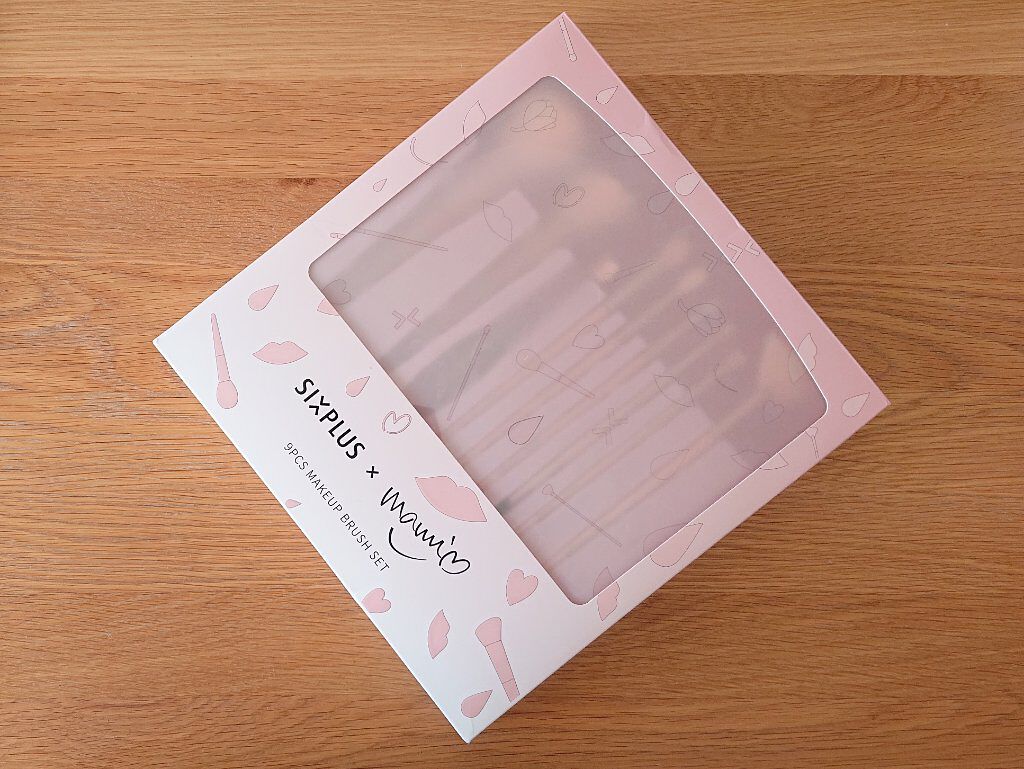 SIXPLUS×mamiseto メイクブラシ9本セット/SIXPLUS/メイクブラシを使ったクチコミ（2枚目）