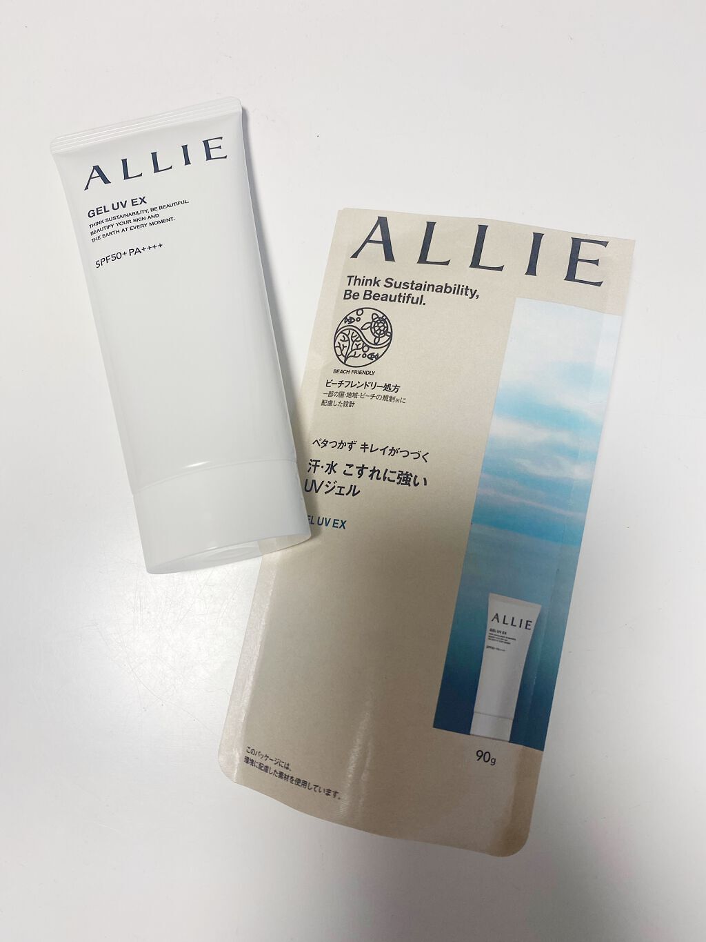 アリィー クロノビューティ ジェルUV EX/アリィー/日焼け止めジェルを使ったクチコミ(1枚目)