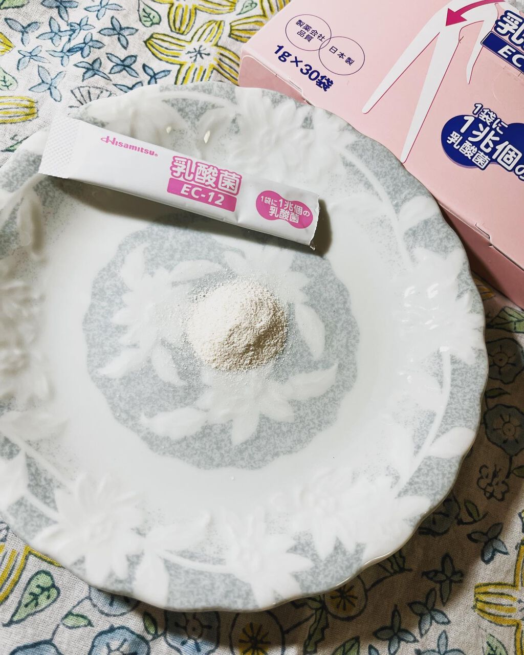 ぷえら on LIPS 「久光製薬様の#乳酸菌EC12顆粒を飲んでみました🤔✨今流行..」(3枚目)