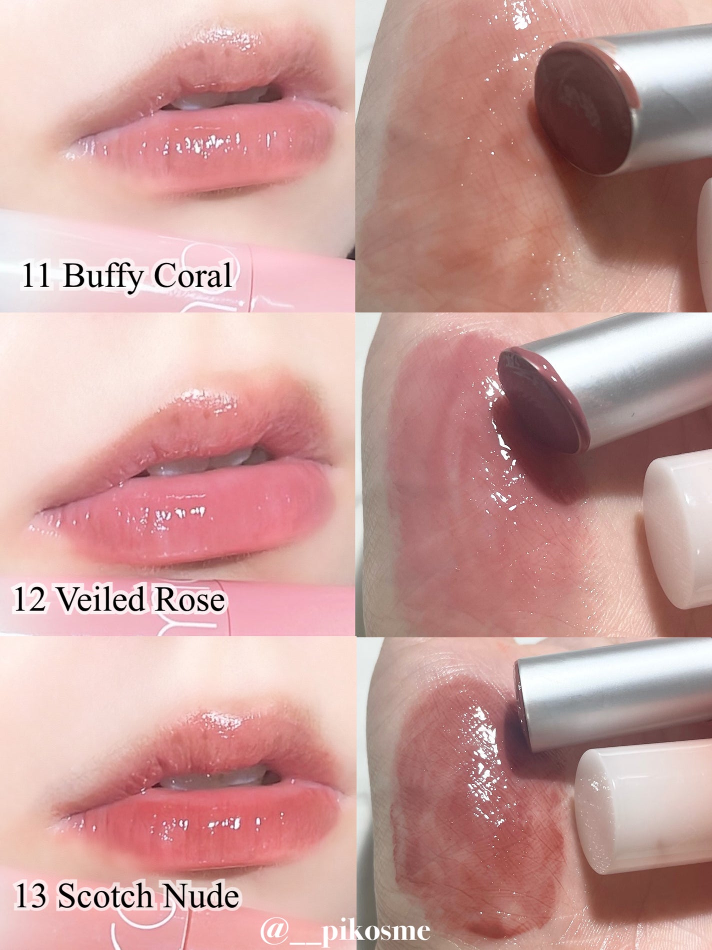 グラスティングメルティングバーム/rom&nd/リップバームを使ったクチコミ(2枚目)