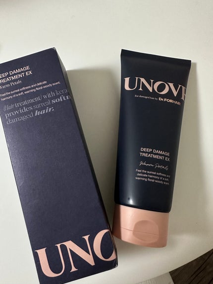ディープダメージトリートメントEX/UNOVE/洗い流すヘアトリートメントを使ったクチコミ(1枚目)
