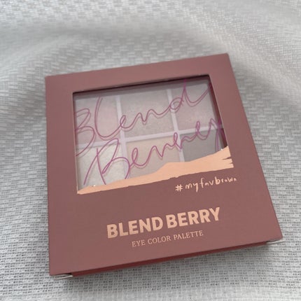 オーラクリエイション/BLEND BERRY/アイシャドウパレットを使ったクチコミ(2枚目)