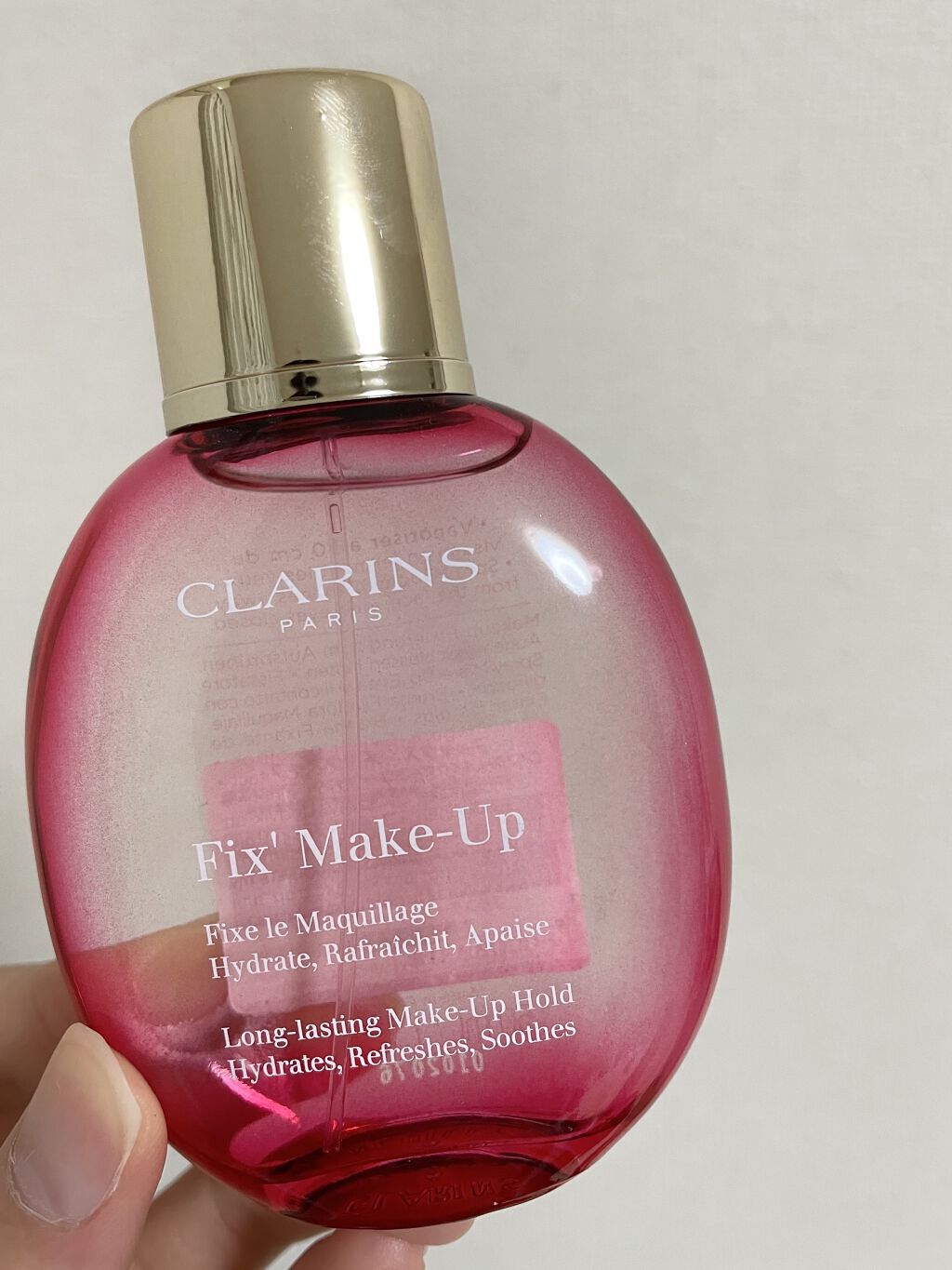フィックス メイクアップ/CLARINS/ミスト状化粧水を使ったクチコミ（1枚目）
