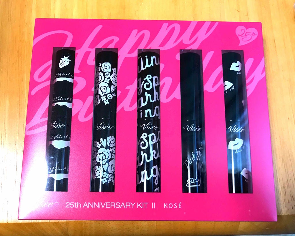リシェ 25th アニバーサリーキット �/Visée/口紅を使ったクチコミ(1枚目)