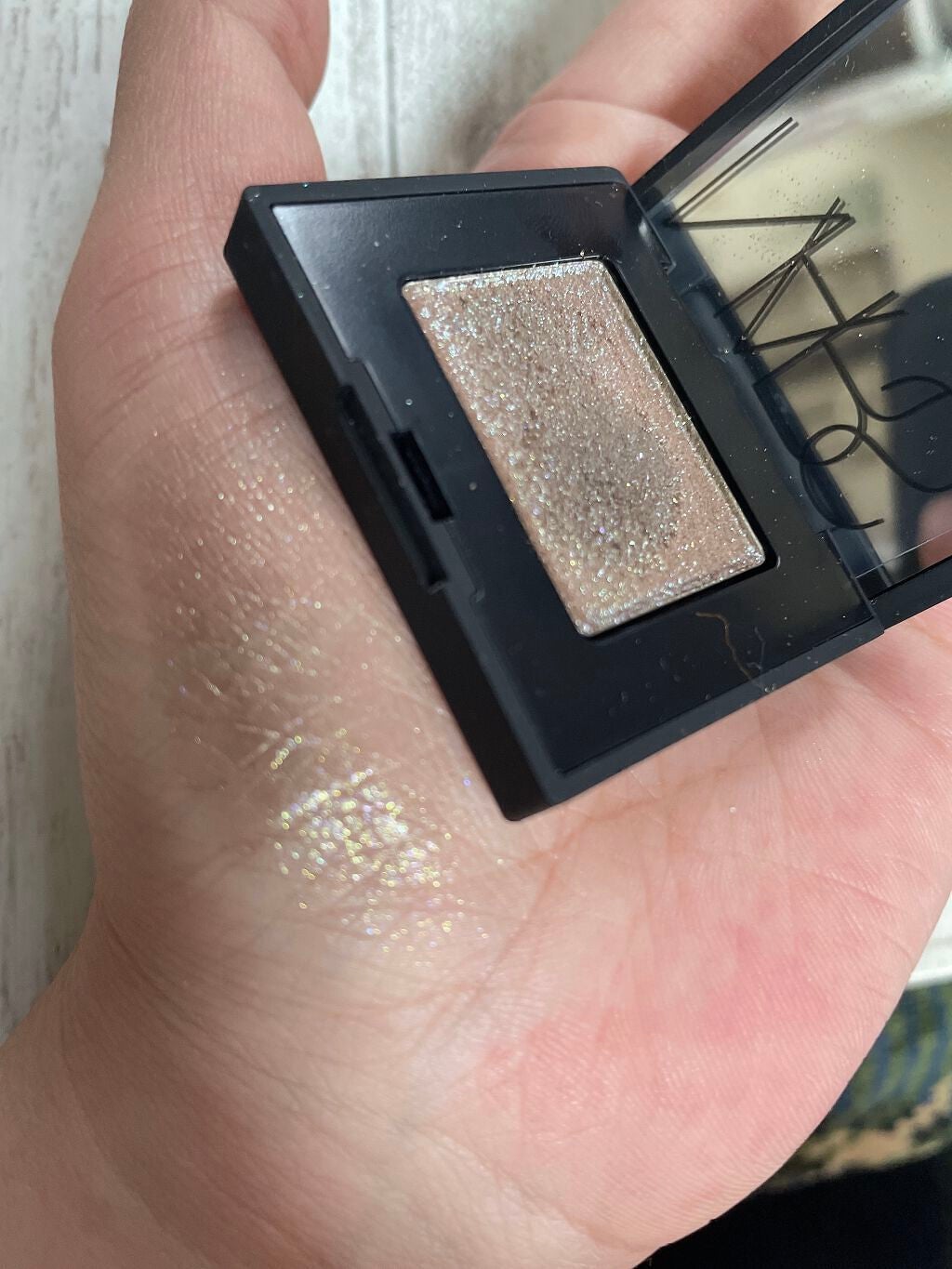 ハードワイヤードアイシャドー/NARS/単色アイシャドウを使ったクチコミ(3枚目)