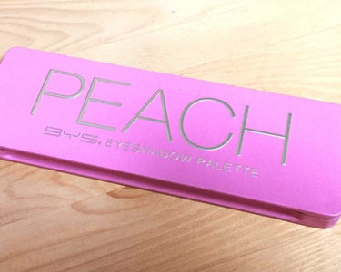 BYS EYESHADOW PALETTE PEACH/BYS/アイシャドウパレットを使ったクチコミ（1枚目）