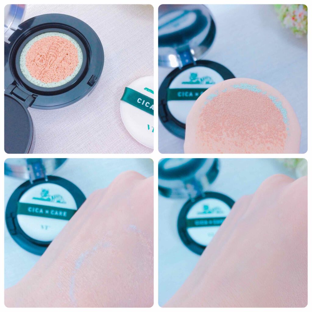 CICAレッドネスカバークッション/VT/クッションファンデーションを使ったクチコミ（2枚目）