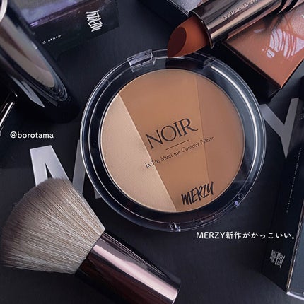NOIR IN THE MULTI-USE CONTOUR PALETTE/MERZY/シェーディングを使ったクチコミ(2枚目)