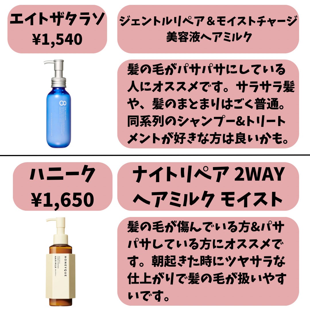 エッセンスインヘアミルク/オルビス/ヘアミルクを使ったクチコミ(4枚目)