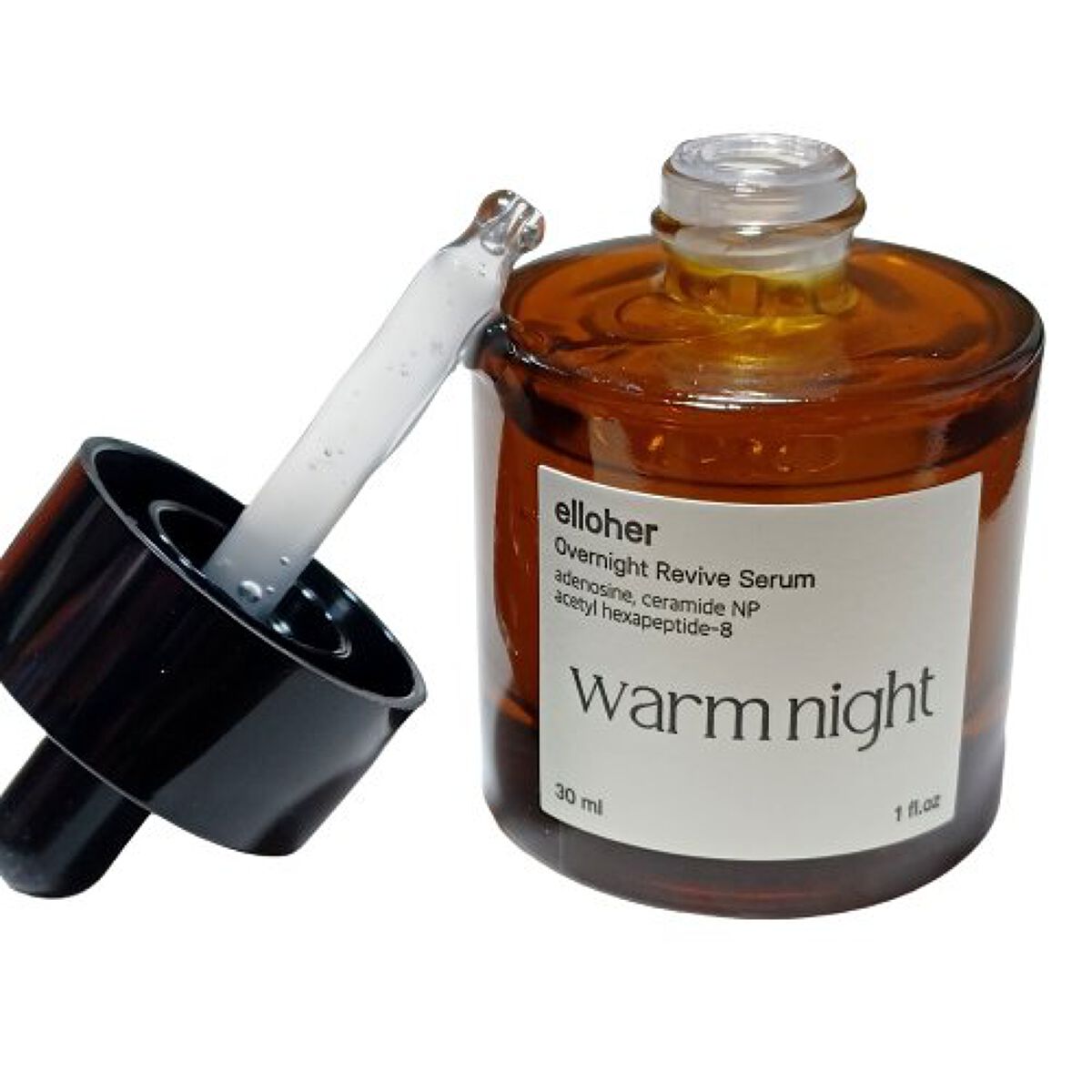 ウォームナイト - Overnight Revive Serum/elloher/美容液を使ったクチコミ（2枚目）