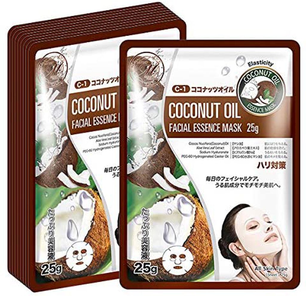 フェイシャルエッセンスマスク ココナッツオイル / MITOMO
