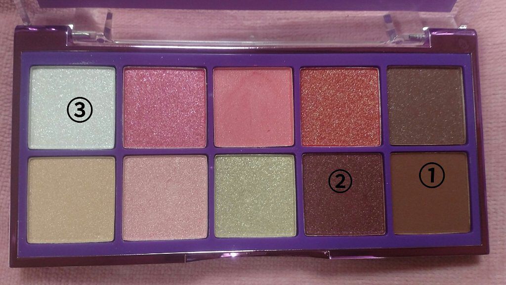 ＳＴバズカラーパレット/BUZZ/アイシャドウパレットを使ったクチコミ（2枚目）