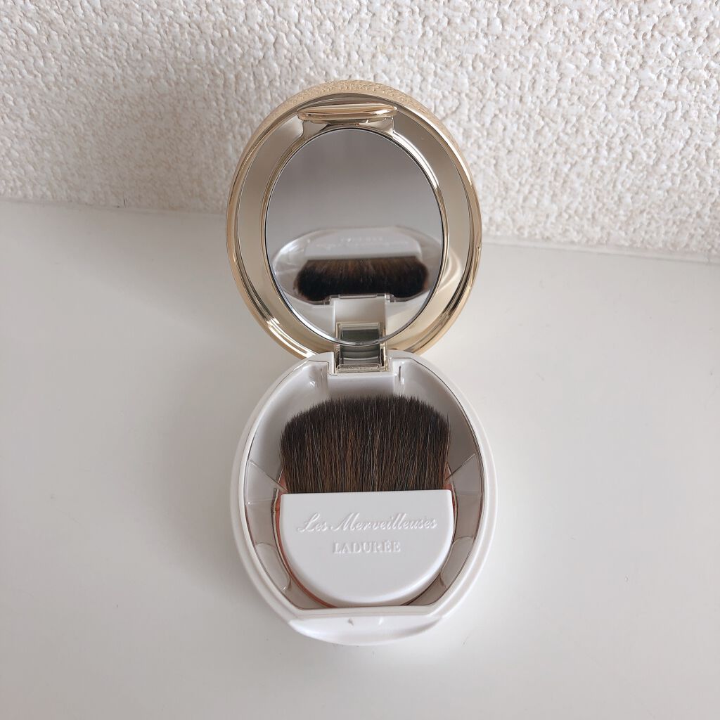 パウダーブラッシュ/レ・メルヴェイユーズ ラデュレ/パウダーチークを使ったクチコミ（3枚目）