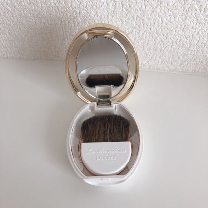 パウダーブラッシュ/レ・メルヴェイユーズ ラデュレ/パウダーチークを使ったクチコミ(3枚目)